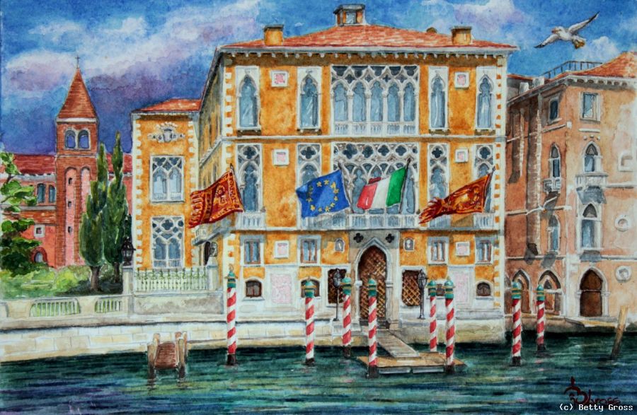 Venedig Palazzo Cavalli Franchetti Von Betty Gross At Artists24 Net